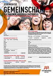 Schenken Sie Gemeinschaft