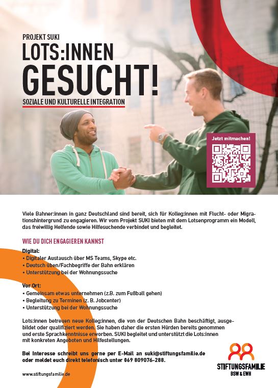Aushang Interesse am Lotsenprogramm