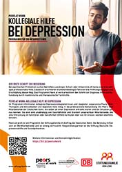 Peers at work - Kollegiale Hilfe bei Depression